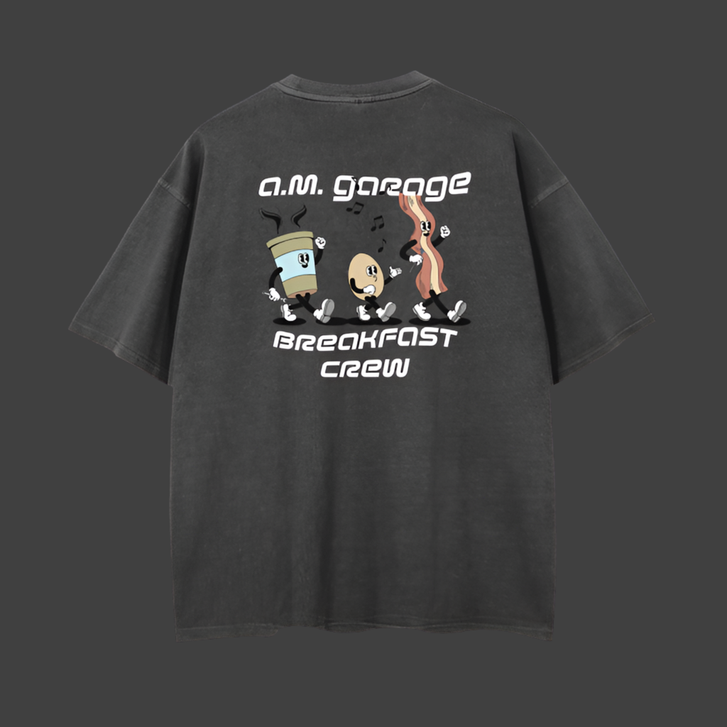 Breakfast Crew Garage Tee